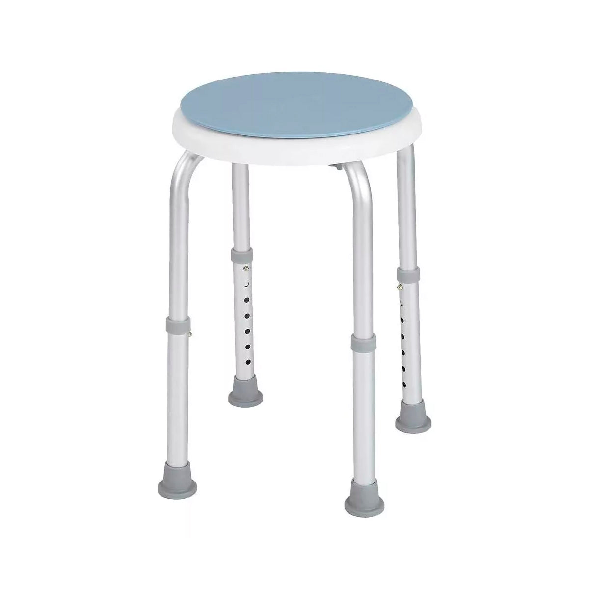 Piso Silla De Ducha Giratorio Redondo Altura Ajustable 103C
