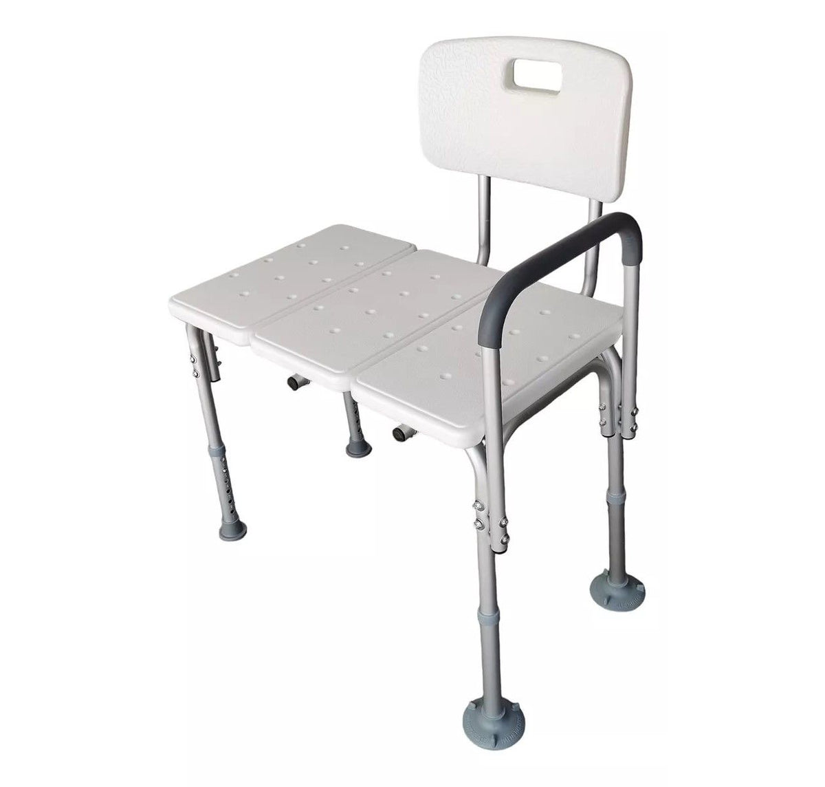 Silla De Transferencia Para Tina Y Ducha Aluminio Con Respaldo 502B