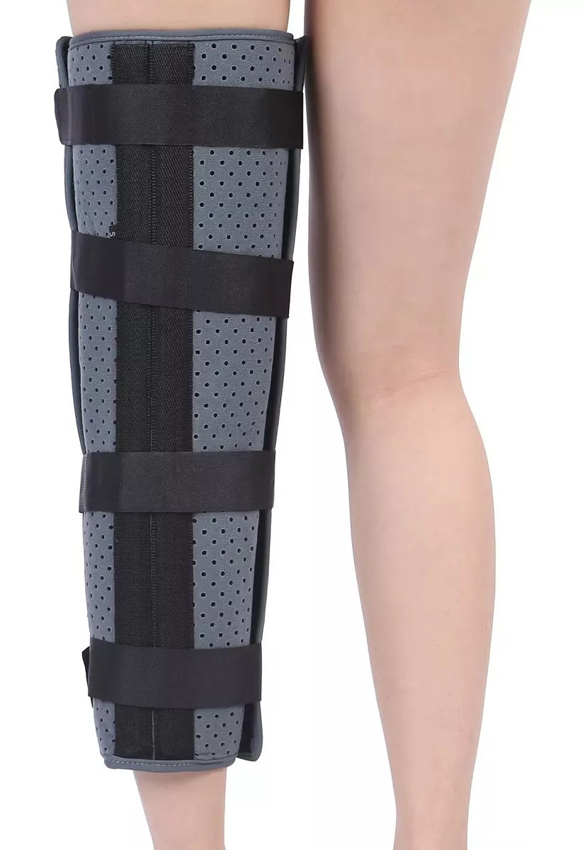 Inmovilizador De Rodilla Largo Con Velcro Ajustable Oneder