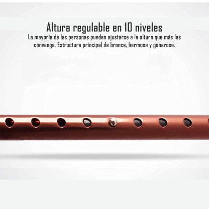 Baston Ortopedico Altura Regulable Adulto Mayor Bronce