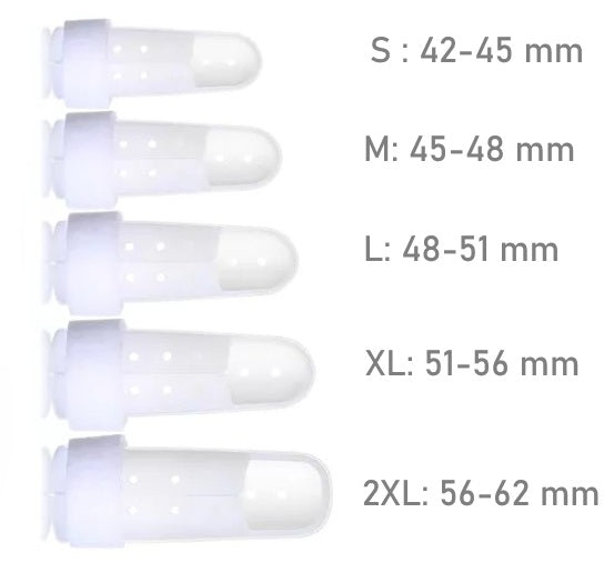 Ferula Inmovilizador Ajustable Para Dedo Artritis Pack 5 Und