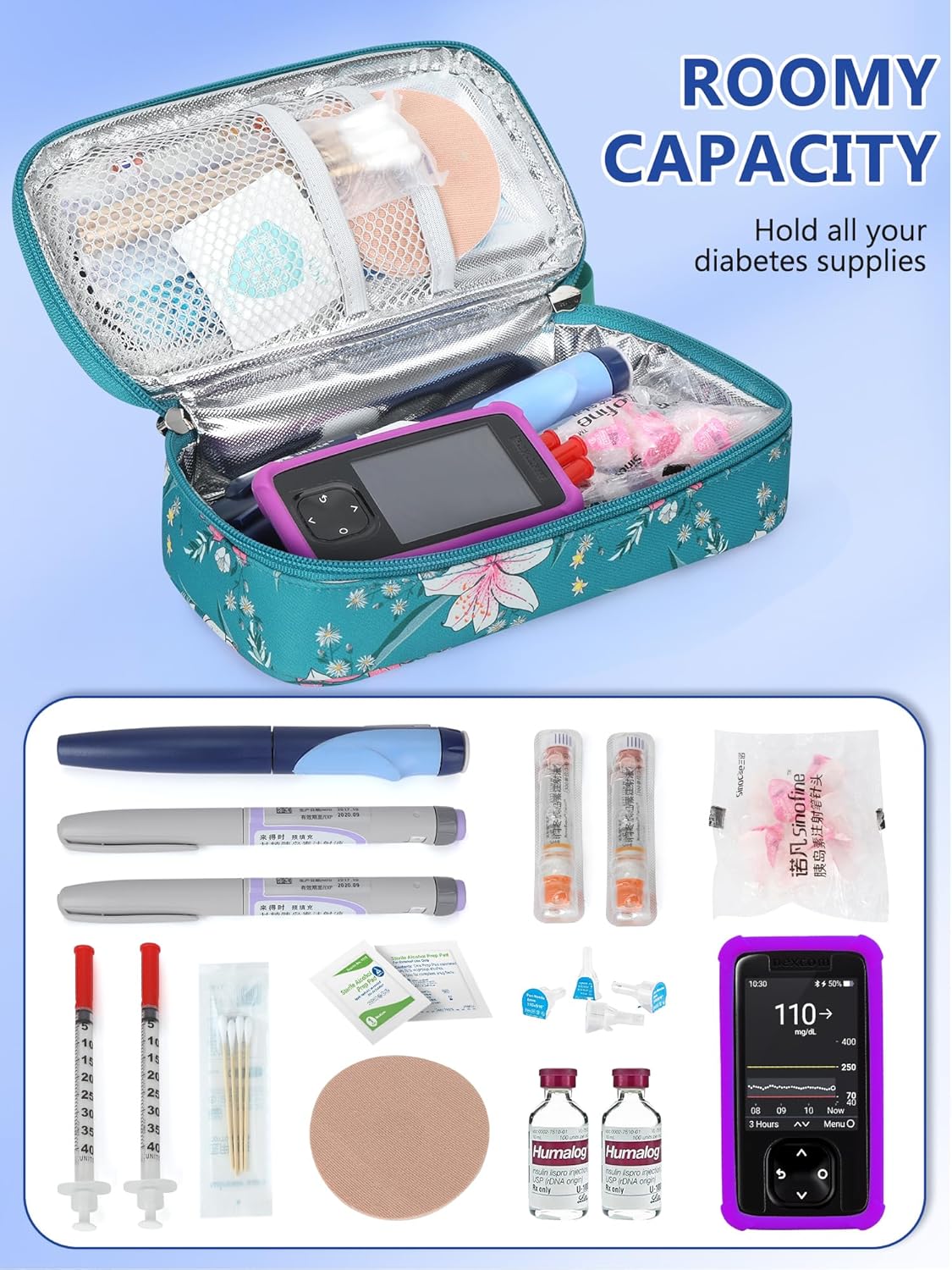 Bolso Cooler Estuche Enfriador Porta Insulina Refrigerante Para Viaje
