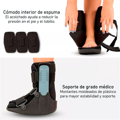 Bota Ortopédica Corta Cam Walker Adultos Premium Oneder