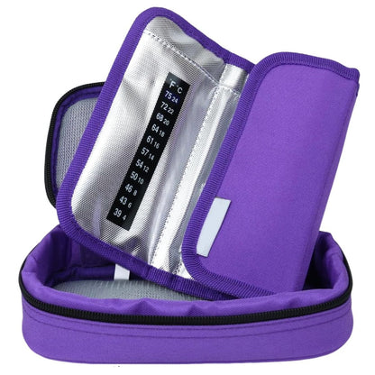 Bolso Portatil Enfriador De Medicamentos Estuche De Viaje Porta Insulina