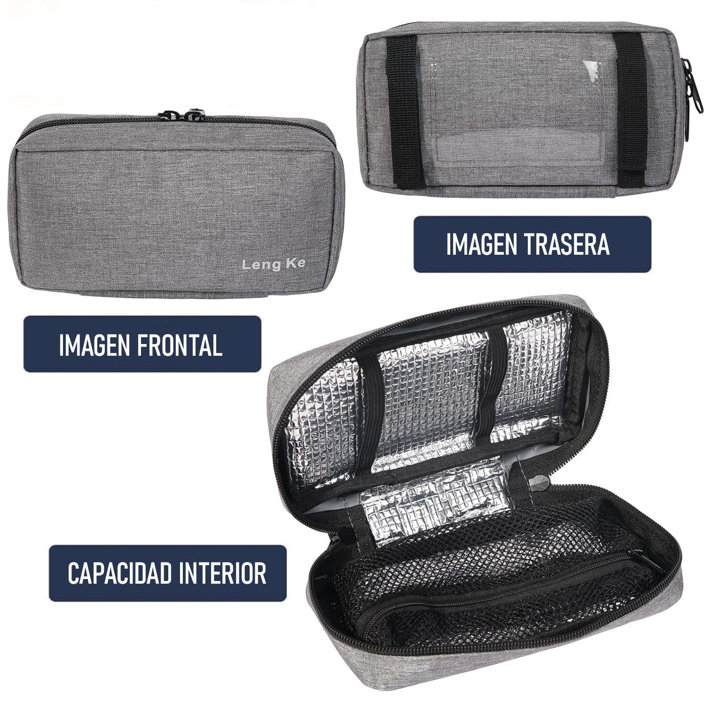 Enfriador Sport Estuche De Viaje Bolso Cooler Medicamentos