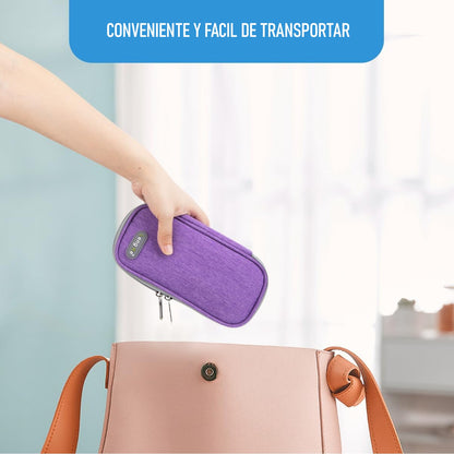 Bolso Estuche Portatil De Viaje Medicamento Insulina Cooler Enfriador