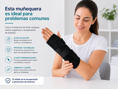Ortesis Inmovilizadora De Muñeca Con Ferula Palmar - Dorsal