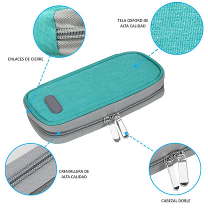 Bolso Estuche Para Viaje Porta Insulina Enfriador De Medicamento Portatil