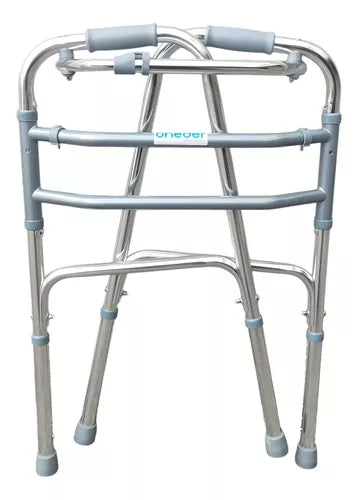 Andador Ortopedico Walker Paso A Paso Plegable De Aluminio Oneder