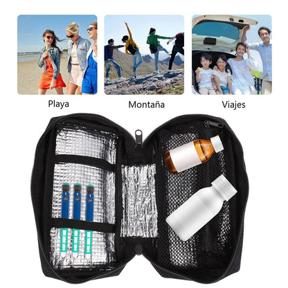 Enfriador Sport Estuche De Viaje Bolso Cooler Medicamentos