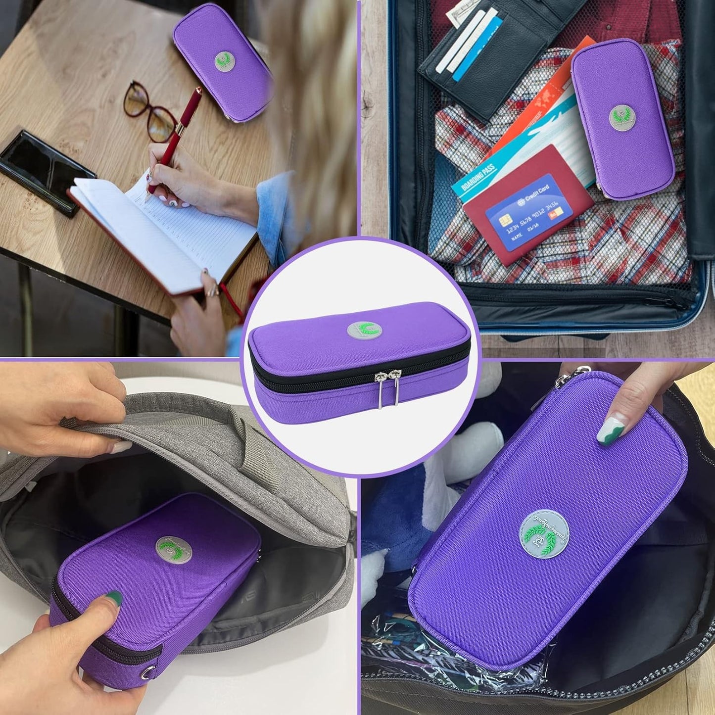 Bolso Estuche Porta Insulina De Viaje Para Diabeticos Cooler Refrigerante Portatil