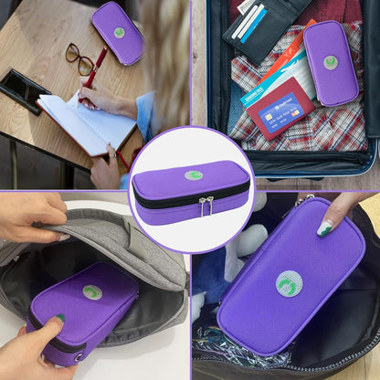 Bolso Estuche Porta Insulina De Viaje Para Diabeticos Cooler Refrigerante Portatil