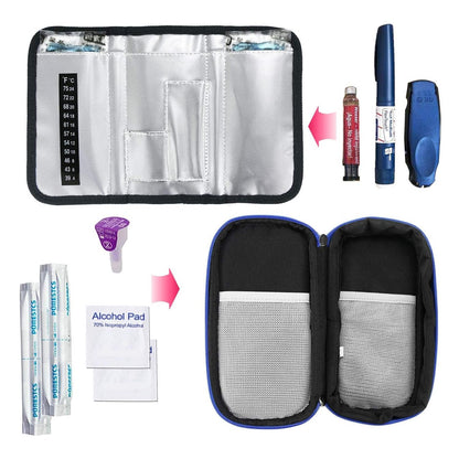 Bolso Enfriador Para Viaje Estuche Porta Insulina Portatil Medicamento