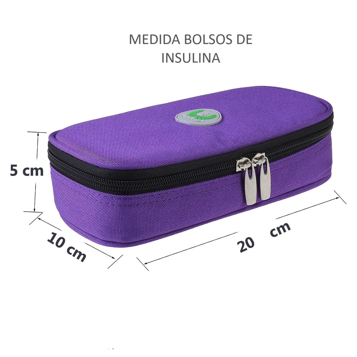 Bolso Portatil Enfriador De Medicamentos Estuche De Viaje Porta Insulina