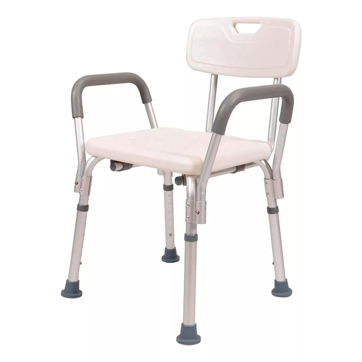 Silla De Ducha Para Baño Con Apoyabrazos Y Respaldo Portatil 403C