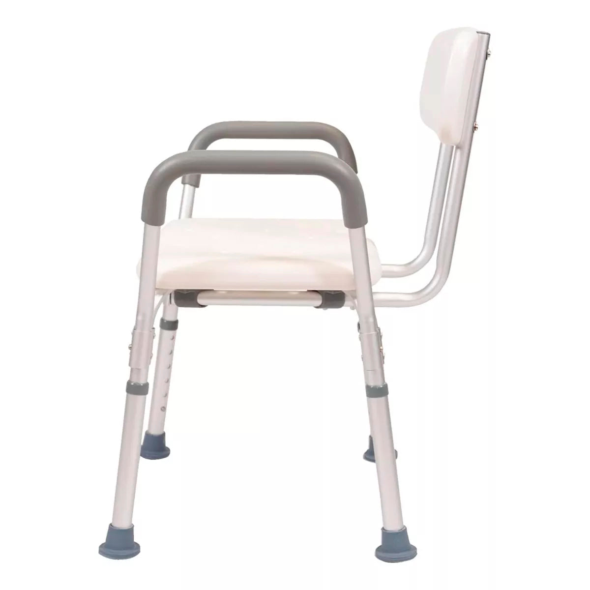 Silla De Ducha Para Baño Con Apoyabrazos Y Respaldo Portatil 403C