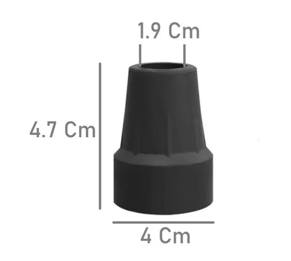 Regaton Par Repuesto De Goma 19mm Para Baston Muleta Oneder