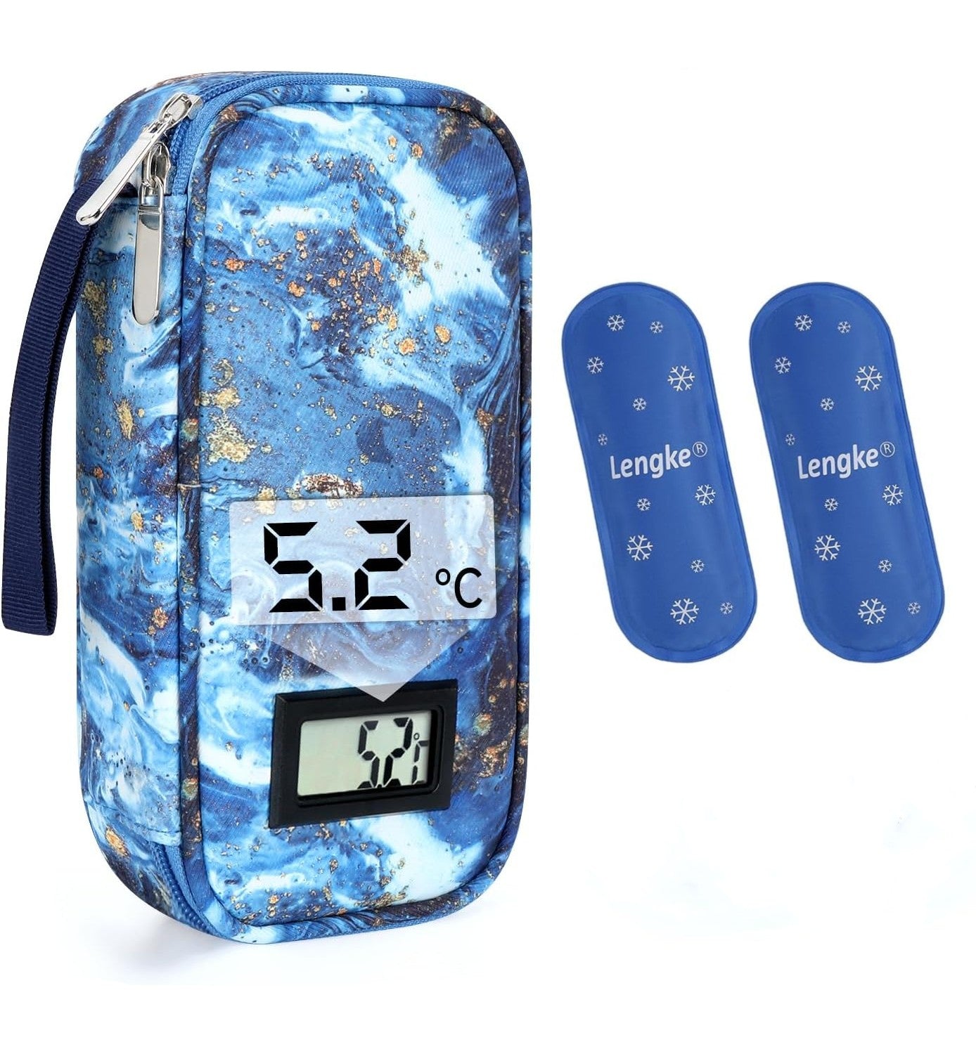 Bolso Estuche Cooler Porta Insulina Refrigerante Para Viaje Portatil