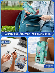 Bolso Estuche Portatil De Viaje Porta Insulina Transporte De Medicamento