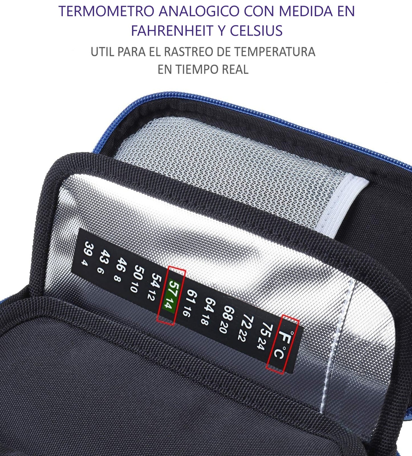 Bolso Enfriador Estuche Porta Insulina  Cooler De Viaje Refrigerante Para Diabetico