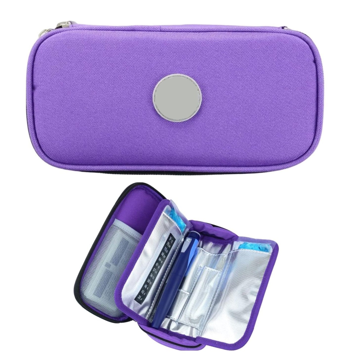 Bolso Estuche Porta Insulina De Viaje Para Diabeticos Cooler Refrigerante Portatil