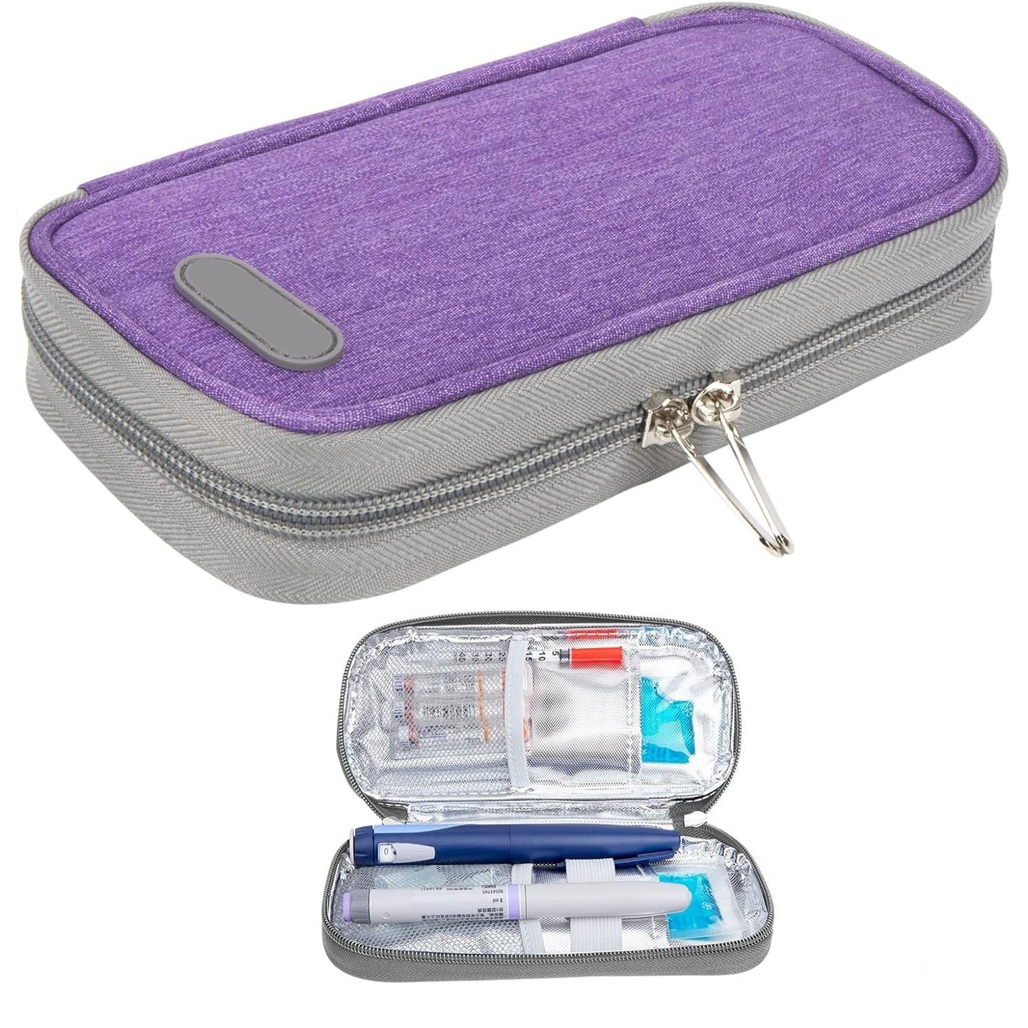 Bolso Estuche Portatil De Viaje Medicamento Insulina Cooler Enfriador