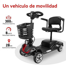Silla Scooter Electrico Cuatro Ruedas Con Asiento Giratorio 360 Grados YL-07