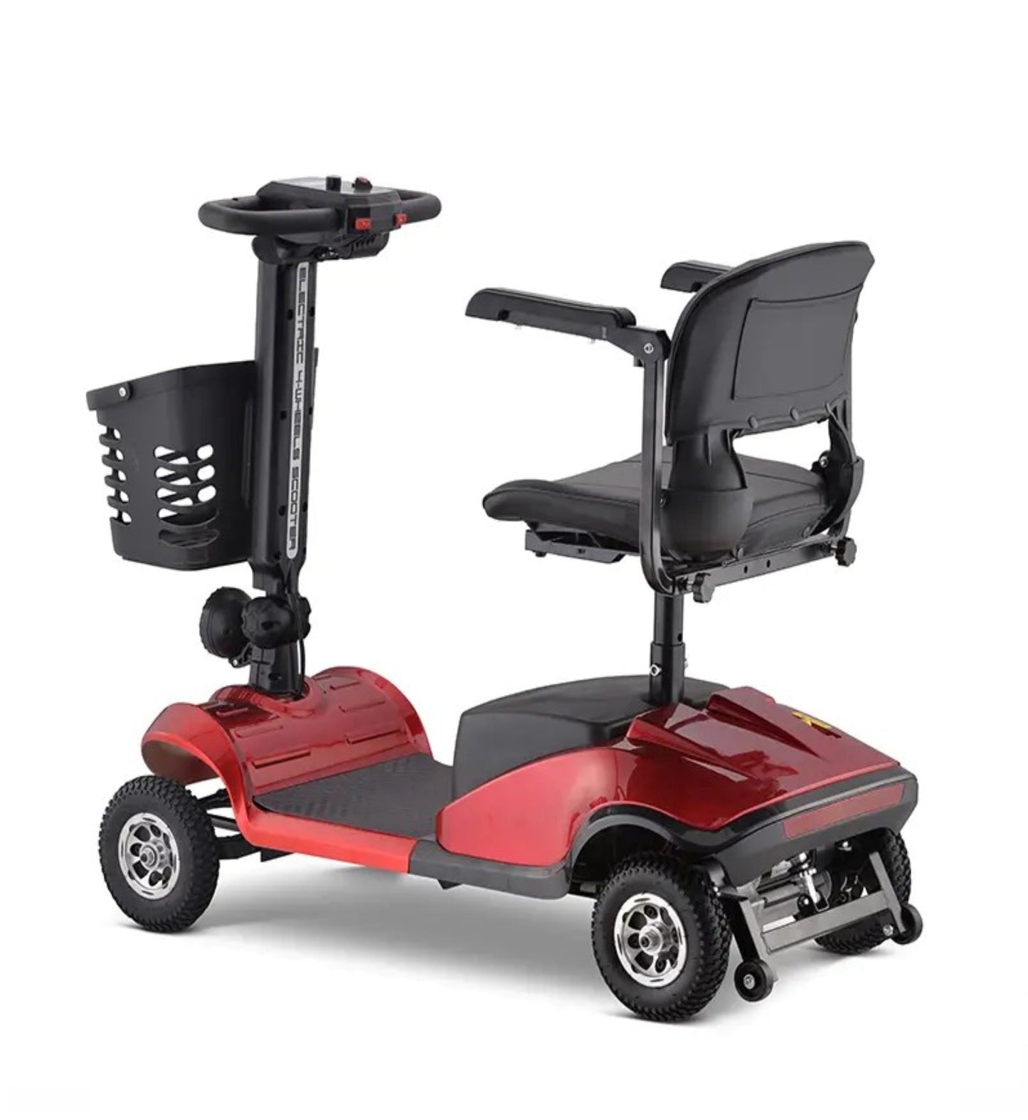 Silla Electrica Scooter Cuatro Ruedas Con Respaldo Y Asiento YL-09B