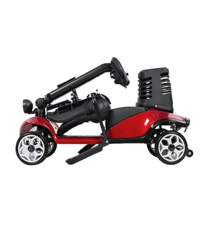 Silla Electrica Scooter Cuatro Ruedas Con Respaldo Y Asiento YL-09B