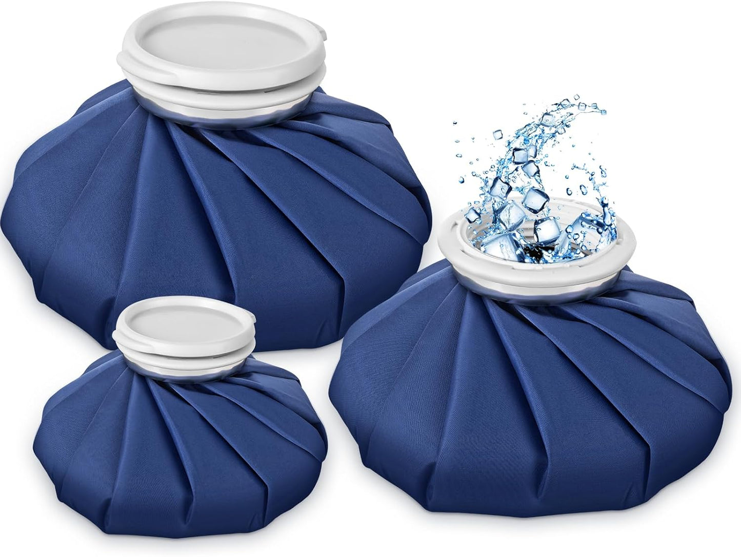 Kit 3 Bolsas De Poliéster Sellada Para Hielos O Agua