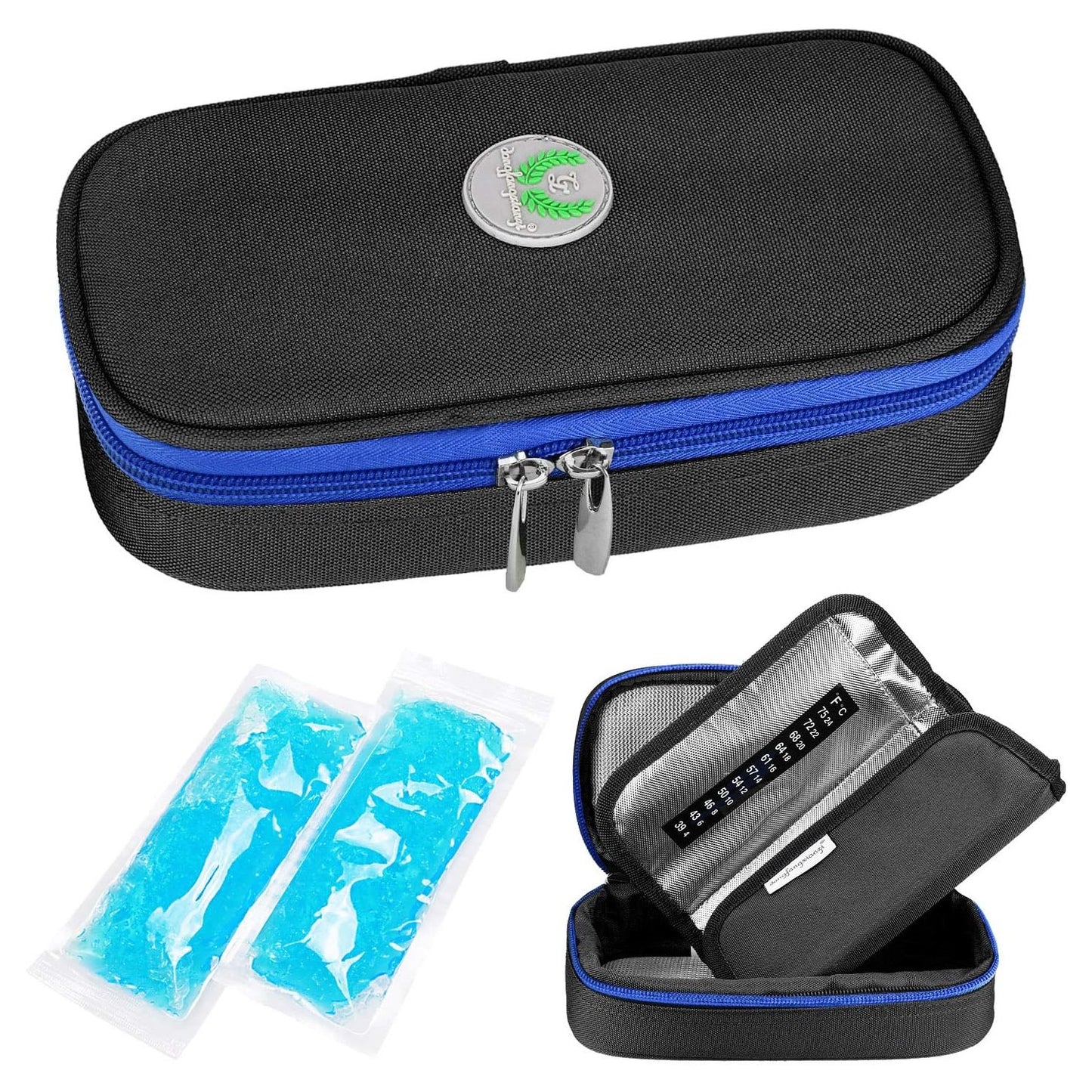 Bolso Enfriador Estuche Porta Insulina  Cooler De Viaje Refrigerante Para Diabetico