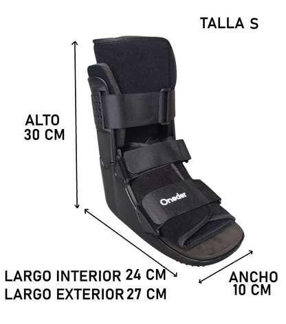 Bota Ortopédica Corta Cam Walker Adultos Premium Oneder