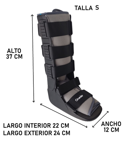 Bota Larga Ortopédica Inmovilizadora Liviana Premium