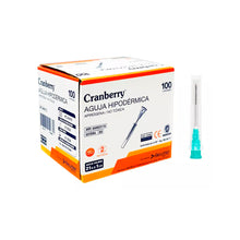 Aguja Hipodermica 21g X 1 1/2 - Caja 100 Unds Cranberry