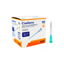 Aguja Hipodermica 21g X 1 - Caja 100 Unds Cranberry