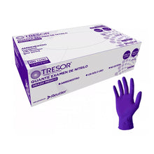 Guantes De Nitrilo Azul Cobalto Sin Polvo - Caja 100 Unds