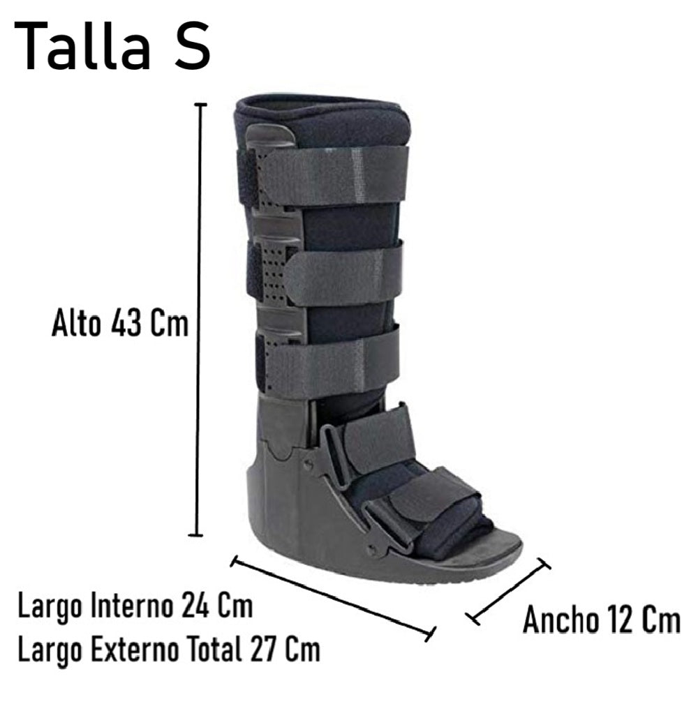 Bota Ortopédica Cam Walker Larga Premium Pie Adulto Oneder