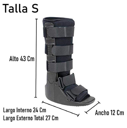 Bota Ortopédica Cam Walker Larga Premium Pie Adulto Oneder