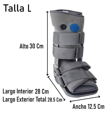 Bota Ortopédica Corta Cam Walker Para Pie Baja Oneder