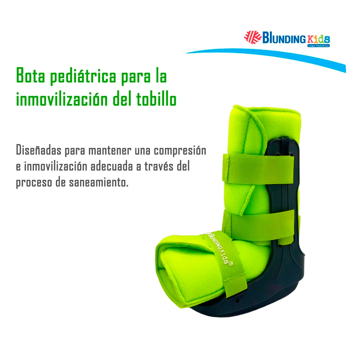 Botas Ortopédica Pediátrica Blunding