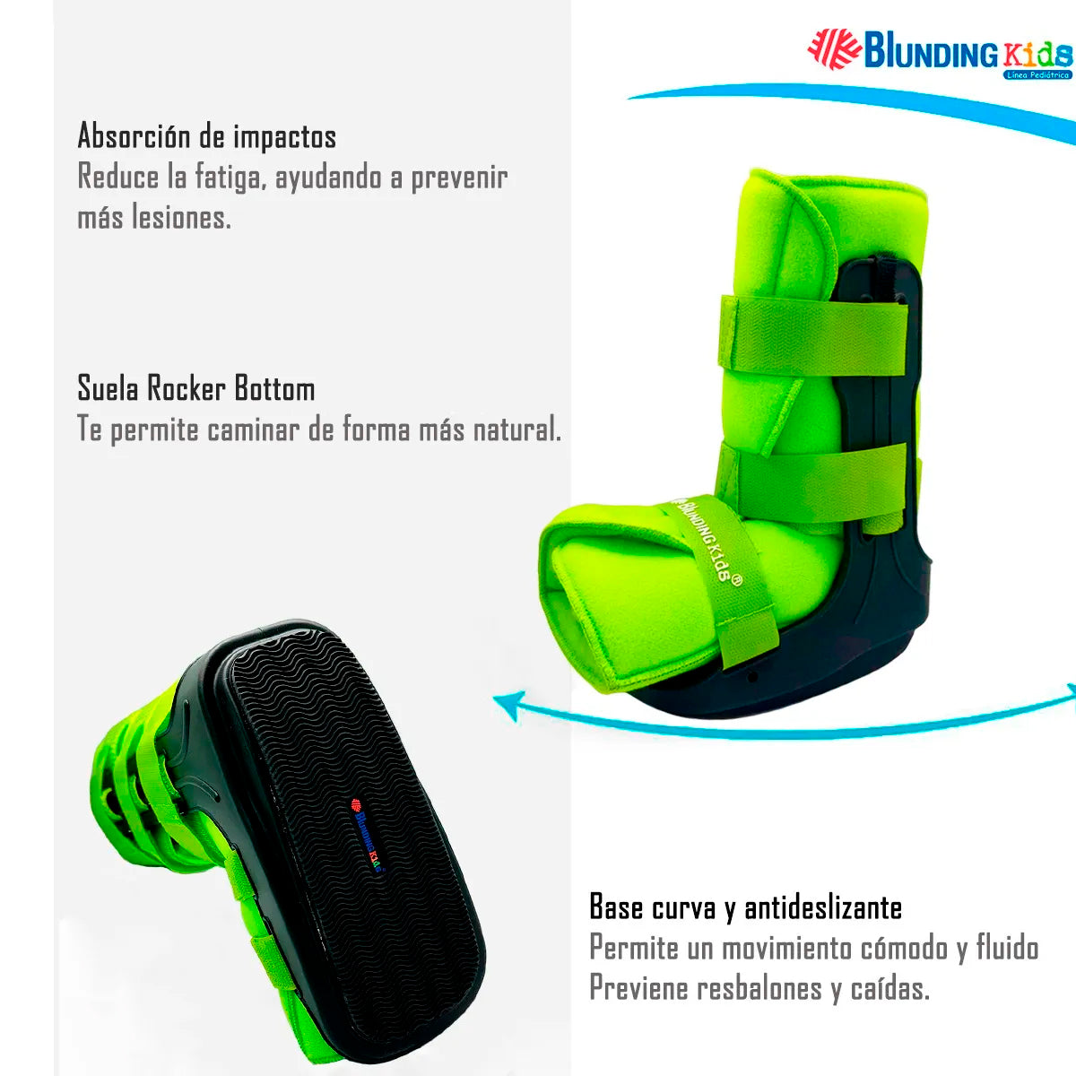 Botas Ortopédica Pediátrica Blunding
