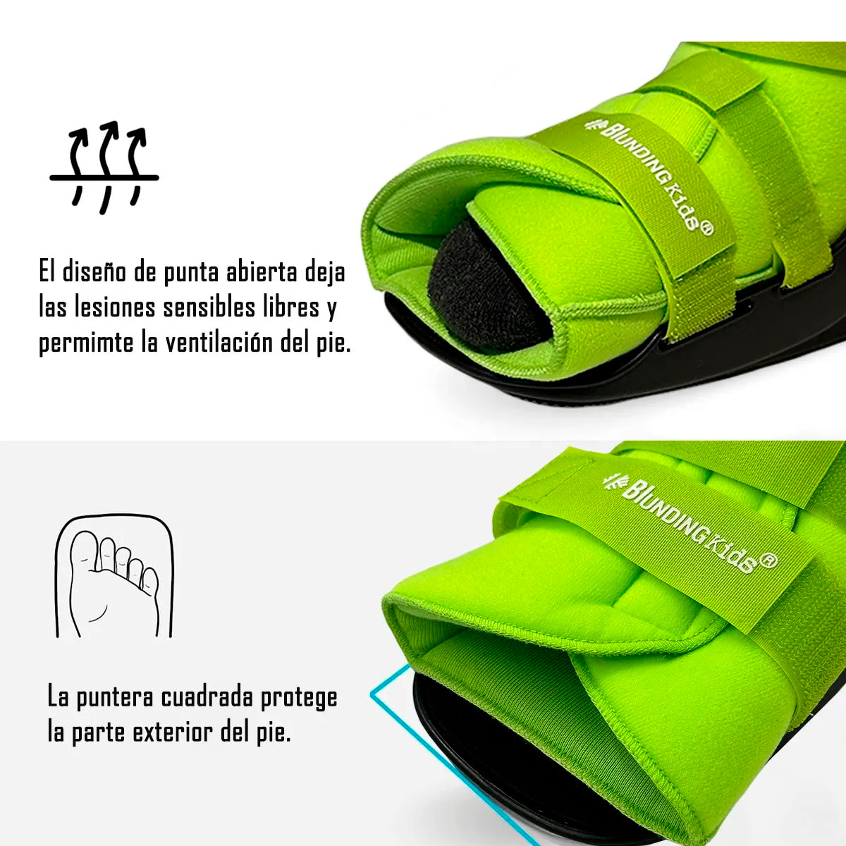 Botas Ortopédica Pediátrica Blunding
