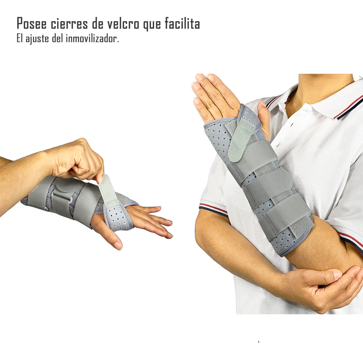 Ortesis Inmovilizadora De Muñeca Palmar Dorsal Con Ferula