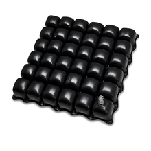 Cojin Picaron Antiescaras Cuadrado Inflable Negro