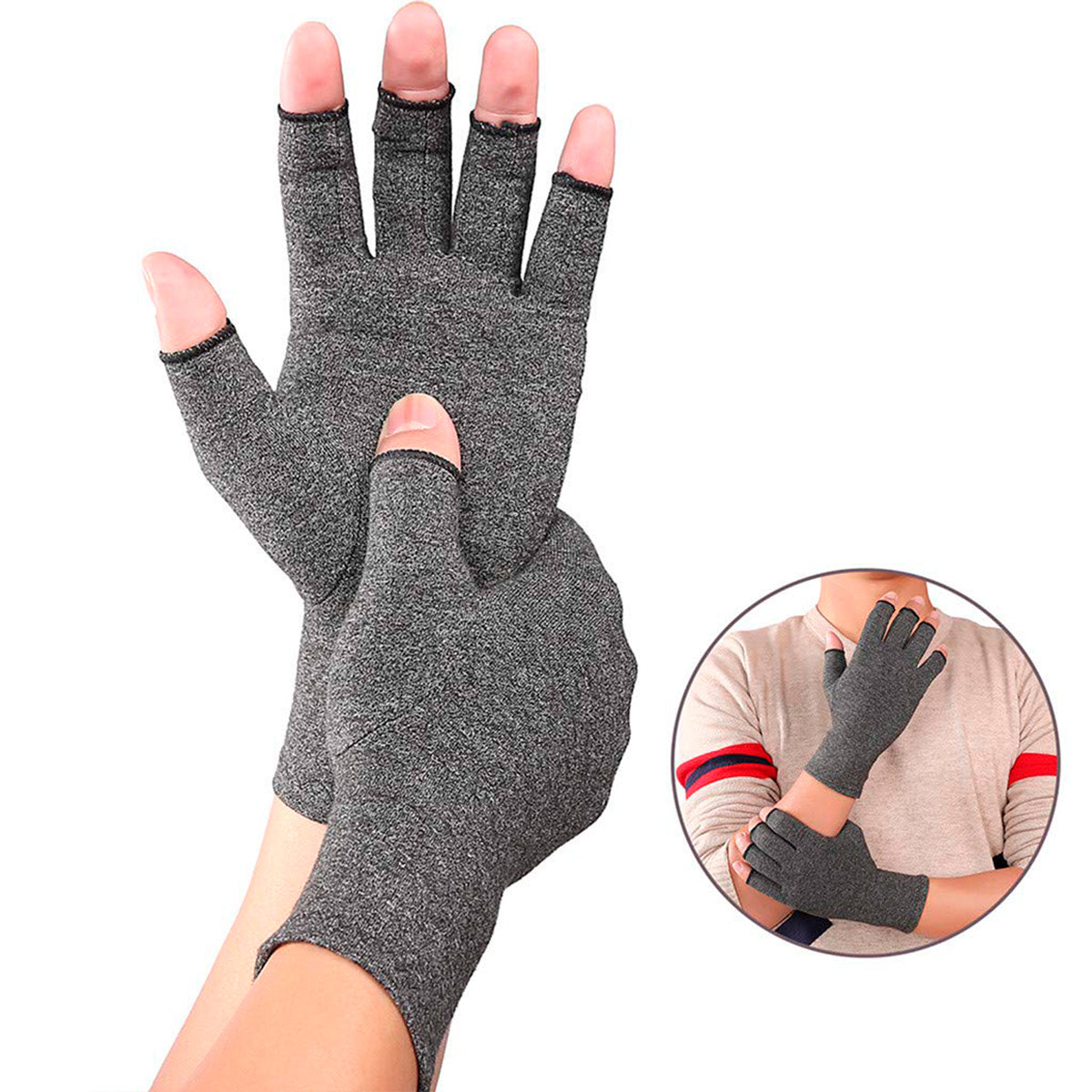 Guantes De Compresión Para Artritis Artrosis Tenditis