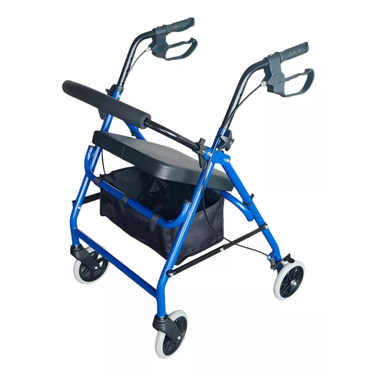 Andador Burrito Ortopedico Plegable 4 Ruedas Bolso Y Asiento 3004B-1