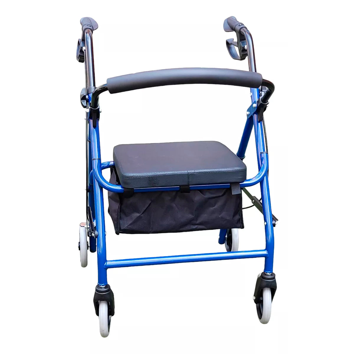 Andador Burrito Ortopedico Plegable 4 Ruedas Bolso Y Asiento 3004B-1