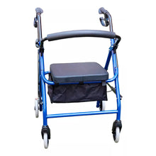Andador Burrito Ortopedico Plegable 4 Ruedas Bolso Y Asiento 3004B-1