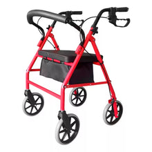 Andador Burrito Ortopedico 4 Ruedas Con Asiento Y Bolso 3004D