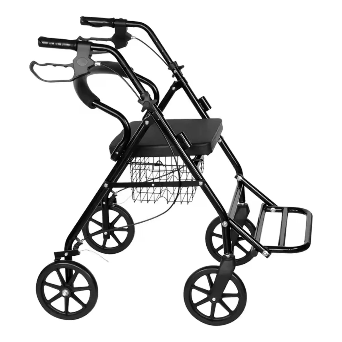 Andador Burrito Con Asiento Y Canasto 4 Ruedas + Reposapies 3002B